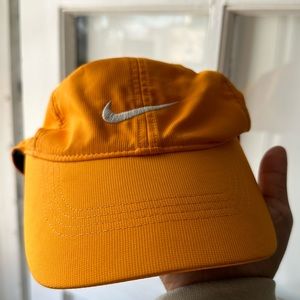 Orange Nike hat